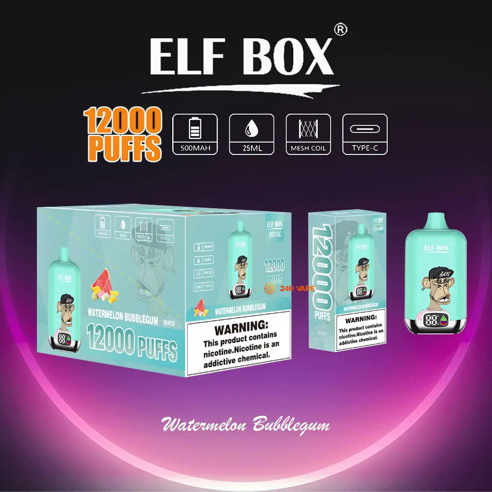 ELF BOX Digital 12000 Puff - Image 2