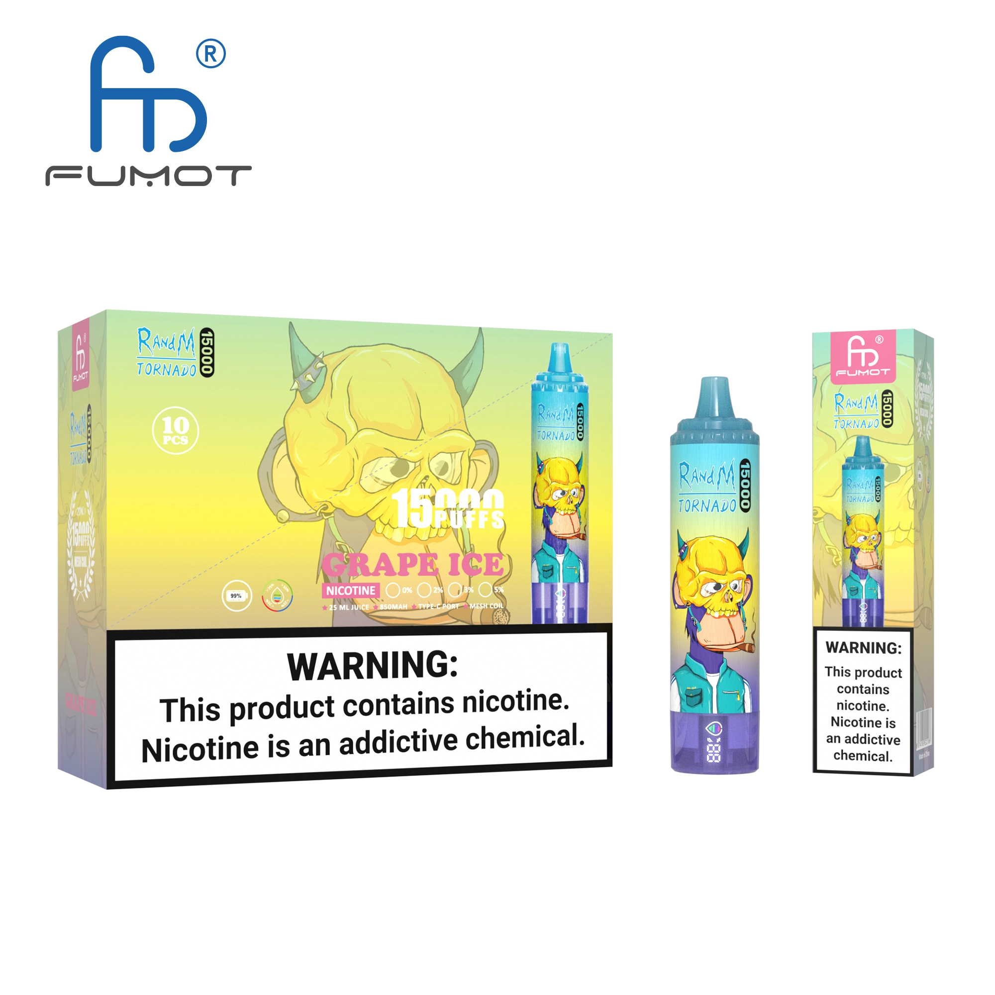 RandM Tornado 15000 Puffs - Image 2