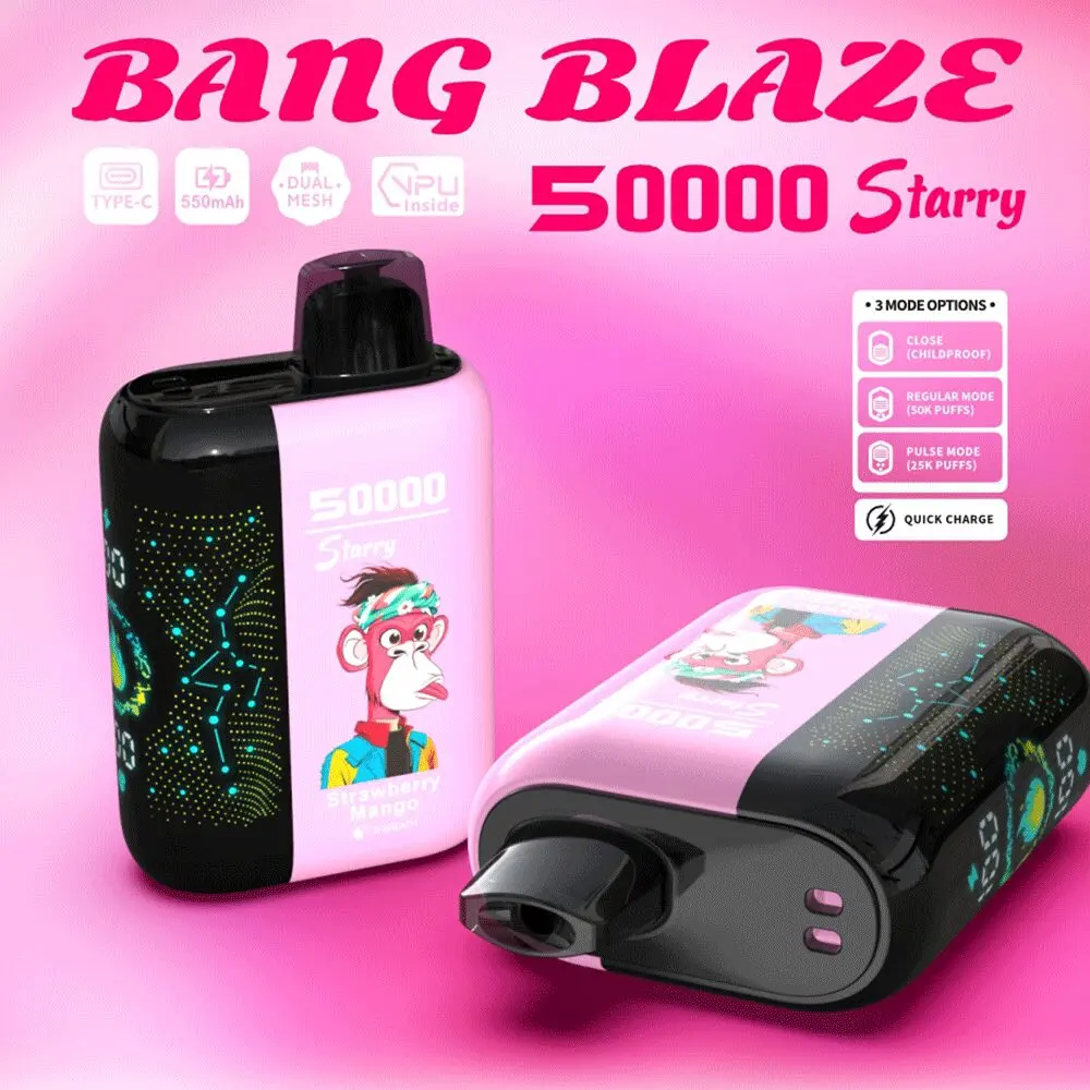 Bang Blaze Starry 50000 puffs - Eu vape wholesale