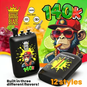 Bang Blaze 140000 140K Puffs 3-in-1 Flavor - wholesale