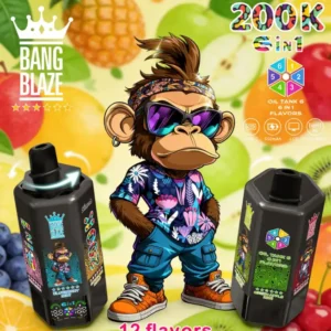 Bang Blaze 200000 200K Puffs 6-in-1 Flavor - wholesale