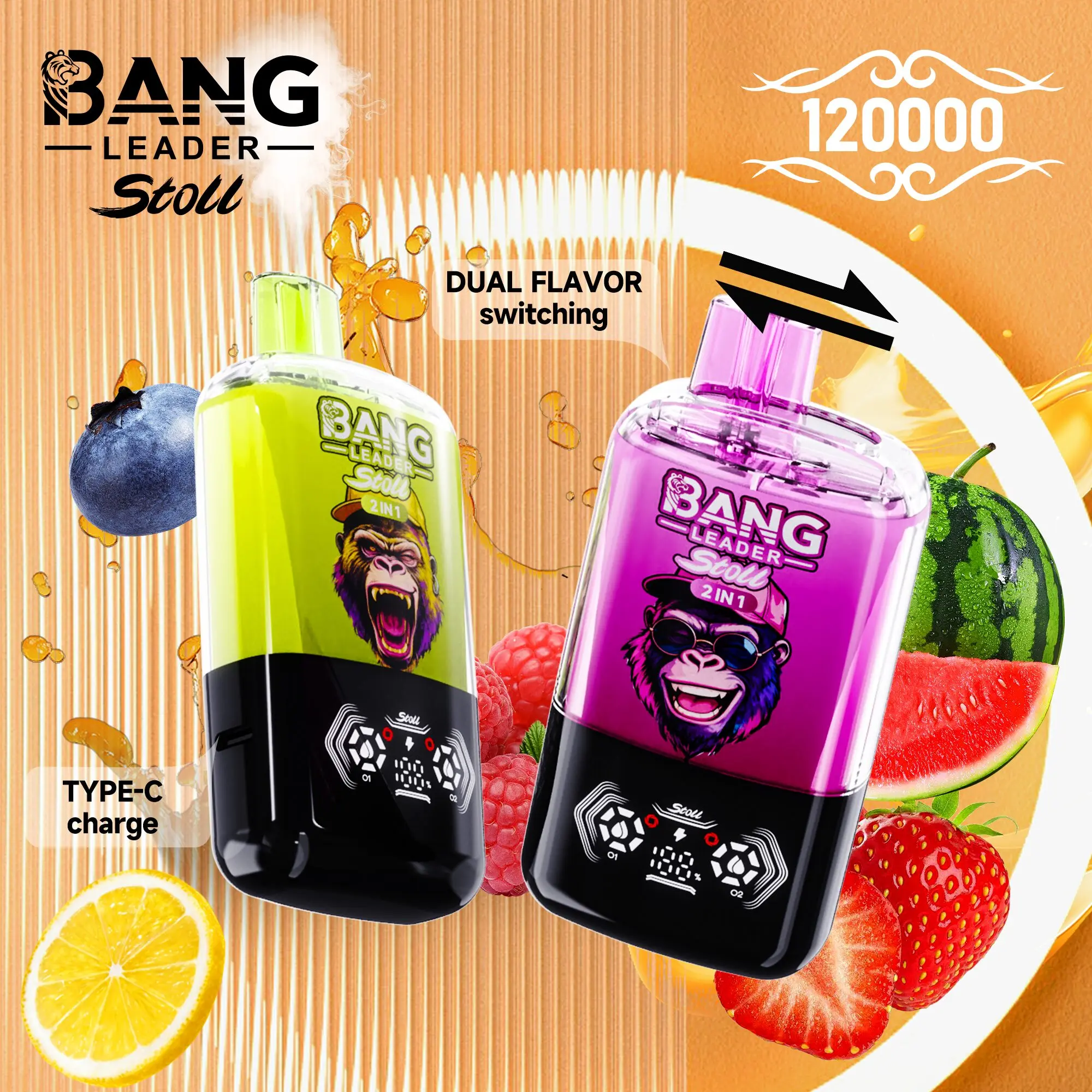 Bang Leader Stoll 120K puff vape - Eu vape wholesale