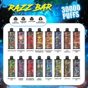 Razz Bar 30000 Puffs disposable vape - Eu vape wholesale